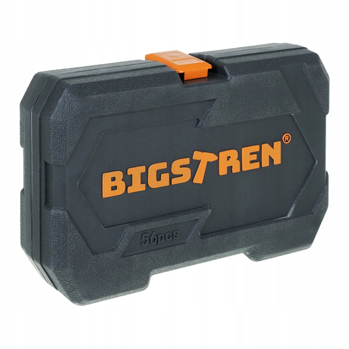 Набір інструментів Bigstren: кейс із 56 предметів, торцеві ключі 1/4