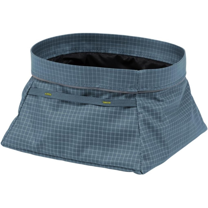 RUFFWEAR Great Basin: Складаний дорожній миска для собак, 1 л, Slate Blue (Small)