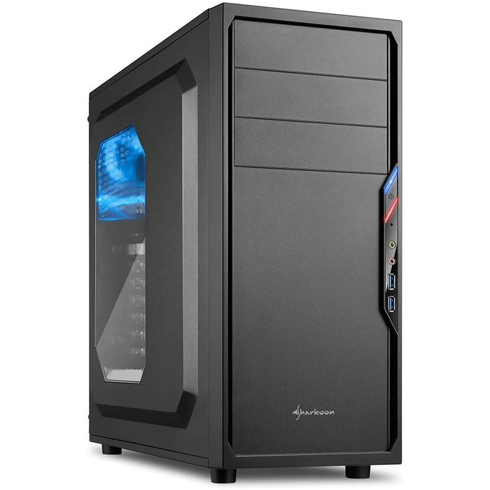 Sharkoon VS4-V USB 3.0 Negra: USB хаб з вікончиком