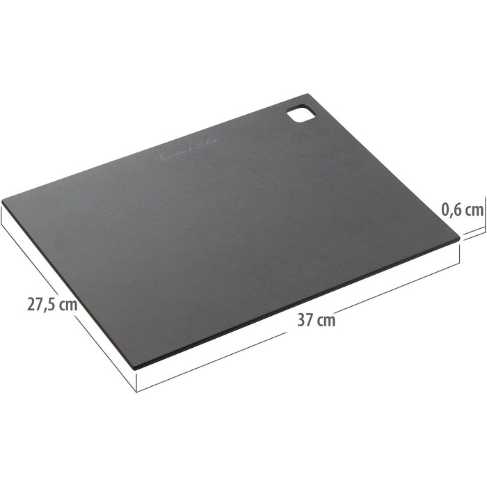 Rosenstein & Söhne Cutting Board Wood: 3-Piece Wood Fiber Cutting Boards, Dishwasher Safe, 37 x 27.5 cm (Cheese Cutting Boards, Large Kitchen Board)…