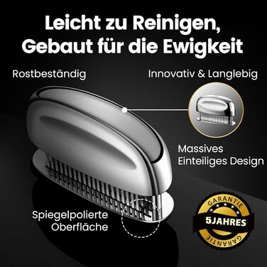 Відбивачка для м'яса з гострими лезами зі сталі нержавіючої, тендеризатор для стейків, яловичини, курки та свинини, підходить для посудомийки