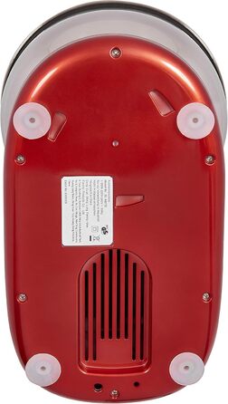 Кухонна машина GUTFELS KM 8102 roi | 1200 Вт | 10 швидкостей | 5 л чаша | Насадки: віночок, гак для тіста, гак для збивання | Червоний колір