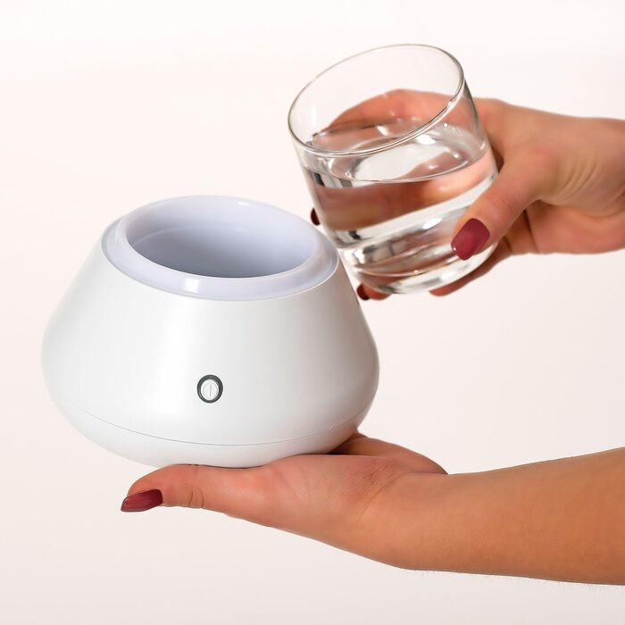 Дифузор Aroma від Pajoma, ультразвуковий зволожувач повітря з LED-підсвіткою, аромадифузор (чорний)