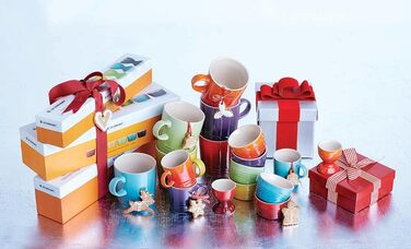 Le Creuset 6-Piece Cappuccino Cup Set, 200 ml each, Rainbow, 79114208359030