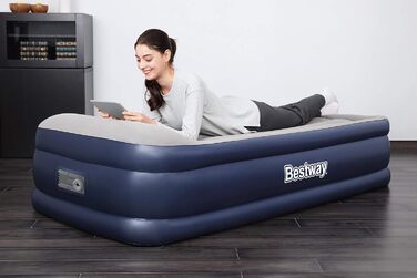 Надувне ліжко Bestway Tritech™ Vento, 191 x 97 x 46 см, односпальне, з вбудованим електронасосом