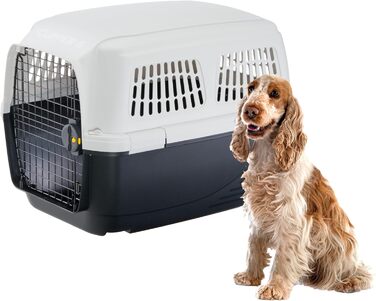 Переноска для собак Ferplast Clipper 4, IATA, до 20 кг, 71 x 50 x 51 см