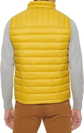 Жилет чоловічий Dockers Classic Ultra Loft Packable жовтого кольору (альтернатива пуховику)