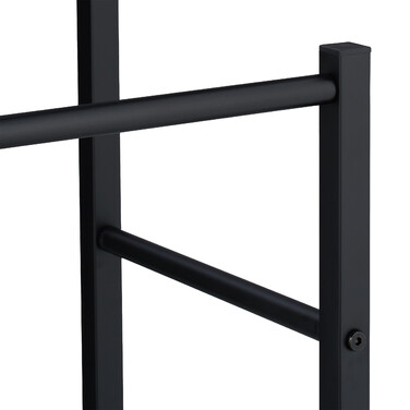 Relaxdays Towel Rack 2 Bars & Shelf