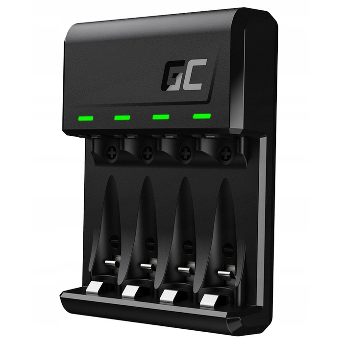 Комплект: Зарядний пристрій GC VitalCharger + 4 акумулятори Energizer AA 2000mAh
