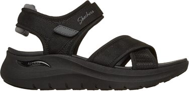 Сандалі жіночі Skechers Arch Fit 2.0 Feelin' Bright чорні, розмір 41 EU