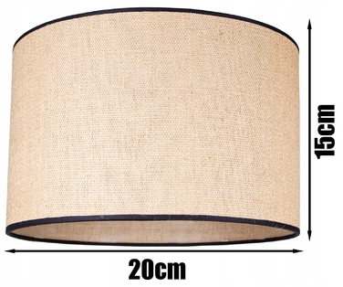 Стильна настільна нічна лампа з абажуром у стилі бохо, juta, сучасний лофт, LED