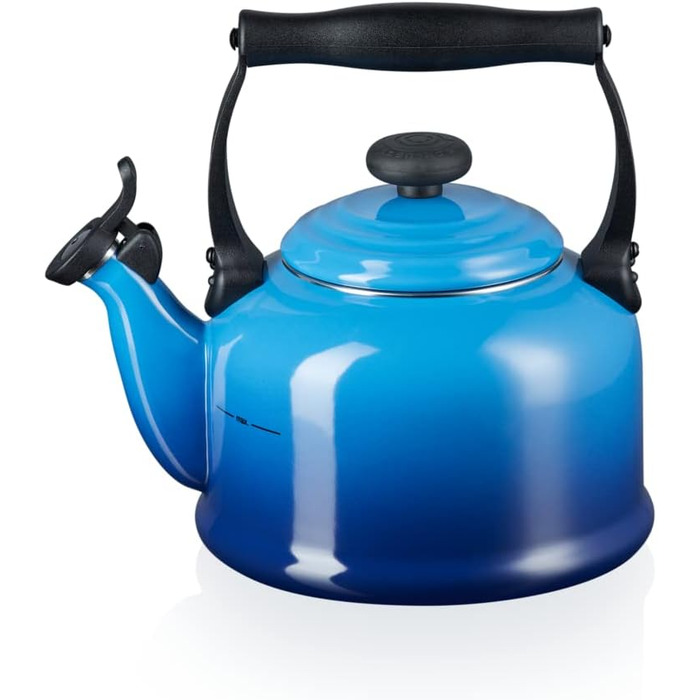 Le Creuset Kettle Tradition, Capacity: 2.1 l, Enameled Steel, Azure, 40102022200000