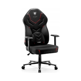 Ігрове крісло Diablo Chairs X-Gamer 2.0, тканина, чорне