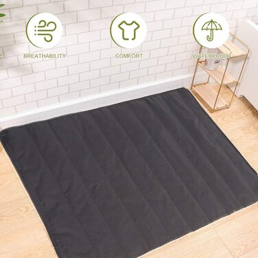 Водонепроникний килимок для собак Bangminda, 100 x 70 см, для відпочинку на природі, великий, туристичний, миючий