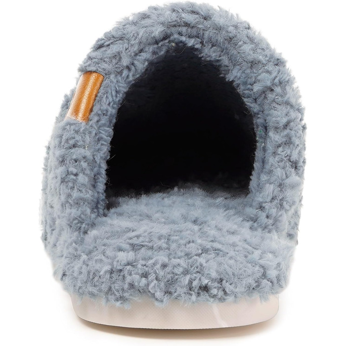 Домашні тапочки Dokela для жінок та чоловіків: зручні, з піною пам'яті, з штучним хутром, антиковзаючі, блакитні, 38/39 EU