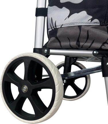 Алюмінієвий тележка для покупок, сумка-тележка, візок для покупок, кошик для покупок (Каро)