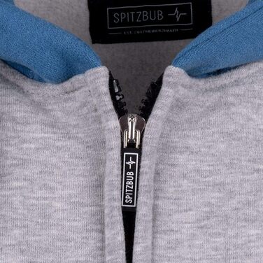 Світшот з капюшоном Spitzbub Jens XL, чоловічий, на блискавці, багатокольоровий