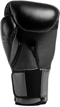 Боксерські рукавички Everlast Elite 2, 8oz, чорно-сірі – для спарингу, роботи з манекеном та рукавичками, оригінальні Everlast