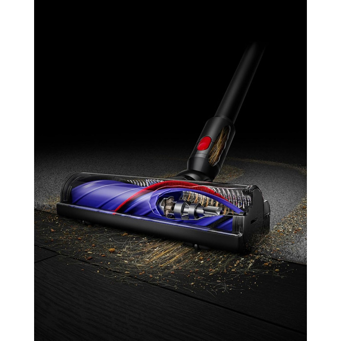 Бездротовий пилосос Dyson V8 Cyclone: потужність 130 AW, до 40 хв роботи, технологія Motorbar проти заплутування волосся, видаляє шерсть тварин, для підлоги та рук