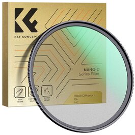 Фільтр Black Mist K&F Concept 77mm для відео та портретної фотографії (24-шарова нанопокриття)