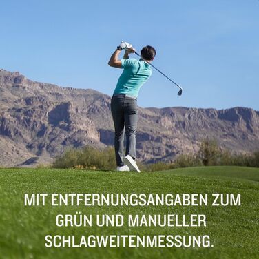 Годинник для гольфу Garmin Approach S12 з GPS та вимірюванням відстаней до зеленої зони та перешкод. 42 000 гольф-полів. Дисплей 1.3' та просте керування (відновлений).