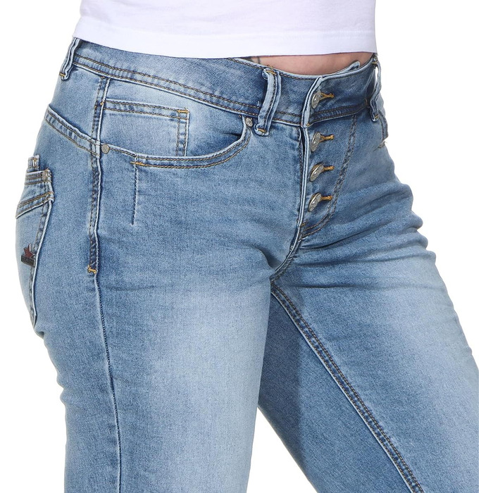 Джинси Buena Vista Malibu світло-блакитні, розмір M - жіночі джинси класичного крою
