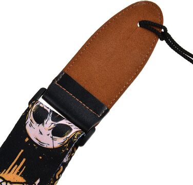 Регульований шкіряний ремінь з черепом для електро- та акустичної гітари та бас-гітари