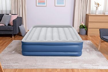 Надувний матрац Bestway TriTech Vento Double XL з електронасосом 203x152x46 см