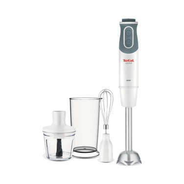 Ручний блендер Tefal Optichef 3в1, 800 Вт, білий