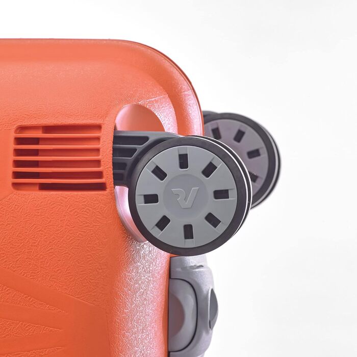 Середній жорсткий валізний чемодан на колесах RONCATO Light, помаранчевий (папая)