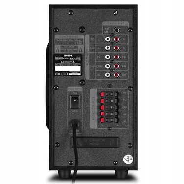 Акустична система 5.1 SVEN HT-201, 80 Вт, чорна