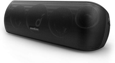 Soundcore Motion+ Портативна Bluetooth Колонка HiFi 30W, Глибокий Бас, IPX7, 12h, USB-C, App, Чорний