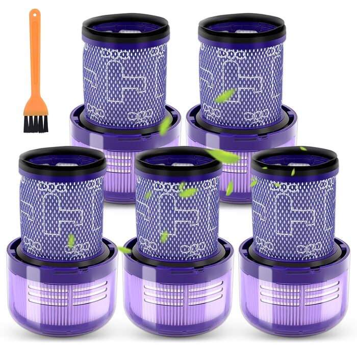 Фільтр HEPA для пилососа Dyson V15 Detect/V11/V12 (3 шт) - Комплект мийних та багаторазових фільтрів 970013-02