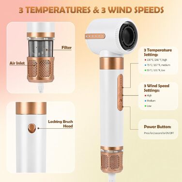 Air Styler 7 в 1: Фен, плойка, щітка для волосся, дифузор – 7 функцій для всіх типів волосся