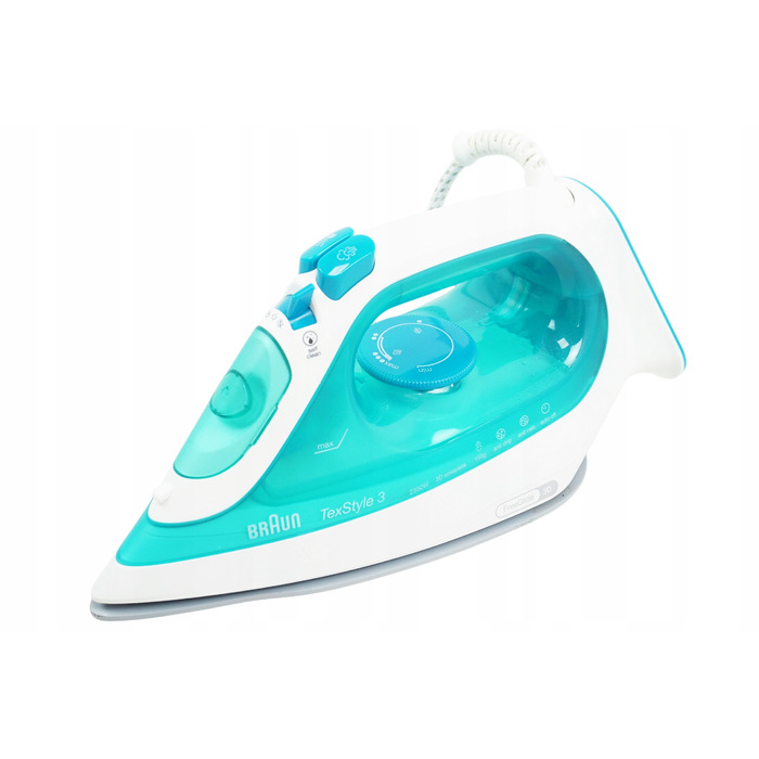 Парова праска BRAUN TexStyle 3 SI3043 GR, бірюзова