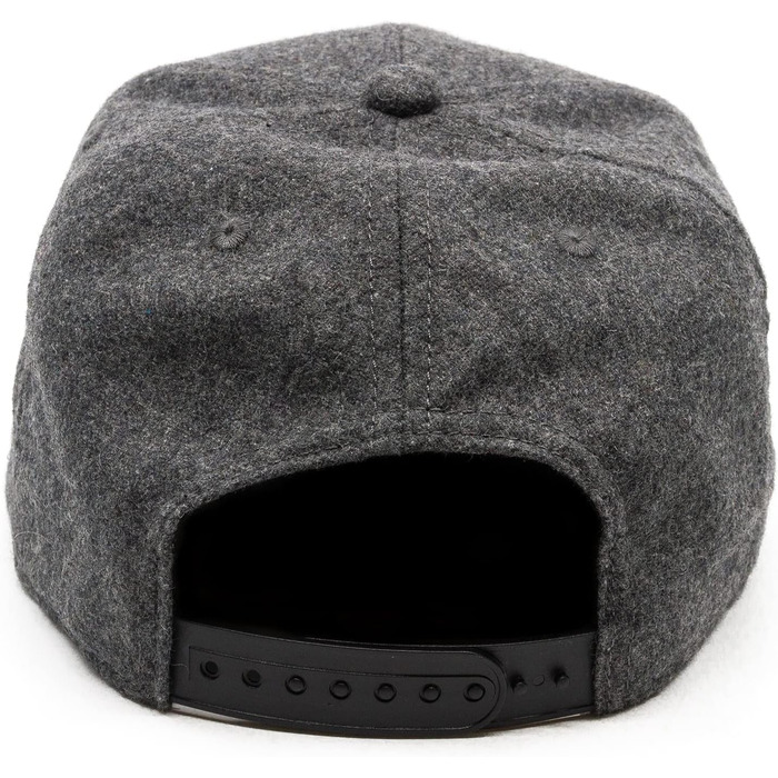 Кепка Snapback Bayerisches Zefix Filz, темно-сіра, універсальний розмір