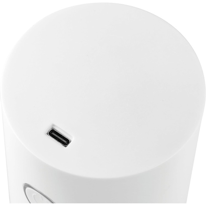 Електрична кавомолка ECG KM 150 Minimo White, USB-C, біла