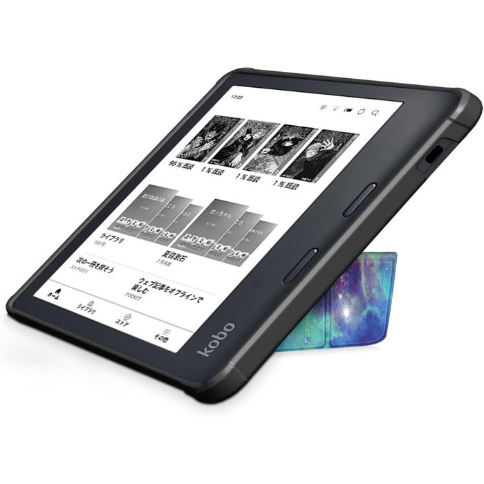 Чохол Acelive для Kobo Sage (8 дюймів) - захисний чохол для eBook-Reader з авто-функцією сну/пробудження (Galaxis)