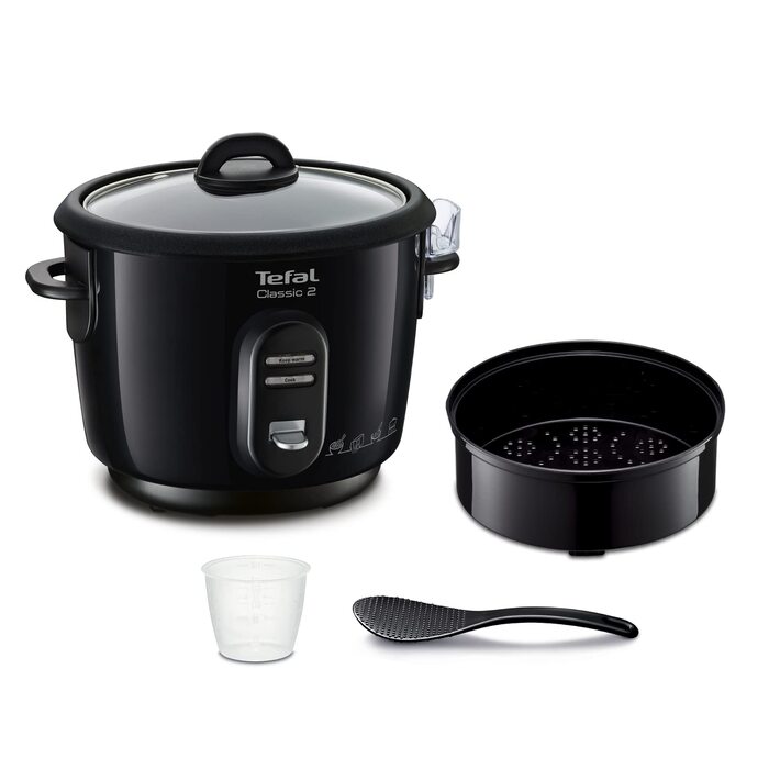 Мультиварка Tefal RK8121 45 в 1 з LCD-дисплеєм, 5л, нержавіюча сталь + Книга рецептів