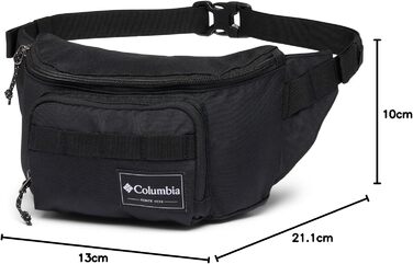 Сумка на пояс Columbia Zigzag 2, чорна, універсальний розмір