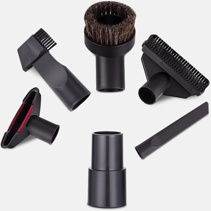 Насадки для пилососа: насадка для м'яких меблів, щітка для килимів, універсальний адаптер 32-35 мм