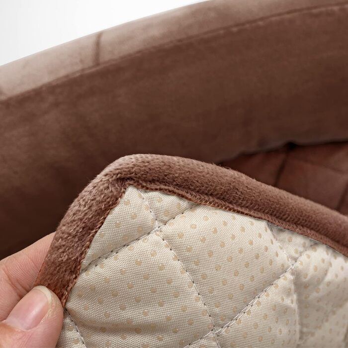 OKYUK Dog Beds Dog Cushions - Sofa Protector, Handcrafted Washable Dog Bed, Dog Cushion, Couch Cushion, Fluffy Dog Mat for Large, Medium & Small (Coffee, 75 × 75cm)