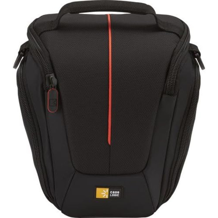 Сумка для камери Case Logic DCB306K SLR з ремінєм та ручкою, чорно-червона