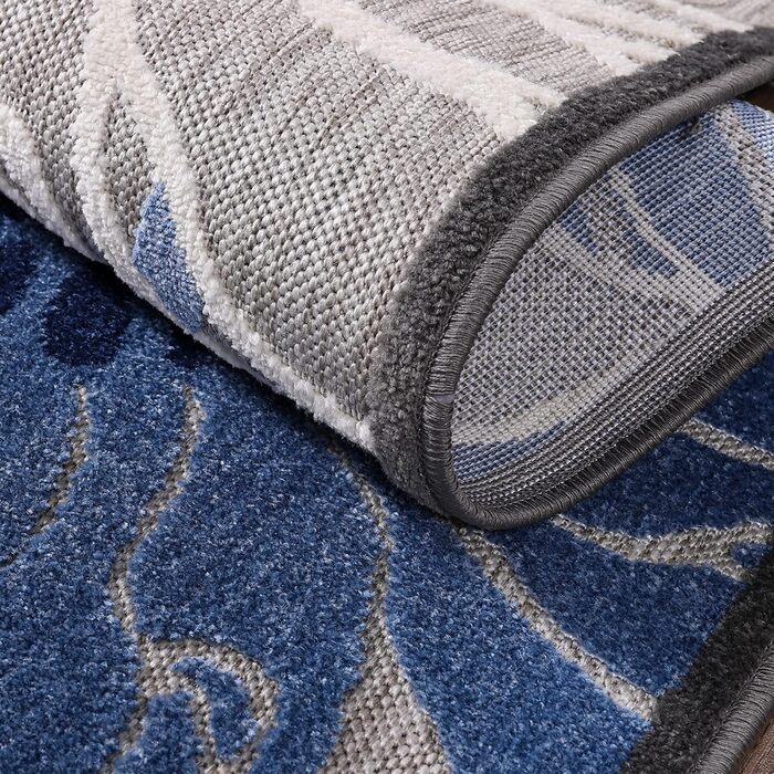 Килимок Impression Outdoor Wetterfest: вологостійкий килим для балкона, тераси, саду та дому (60 x 110 см, сірий)