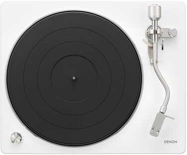 Вініловий програвач Denon DP-400, білий