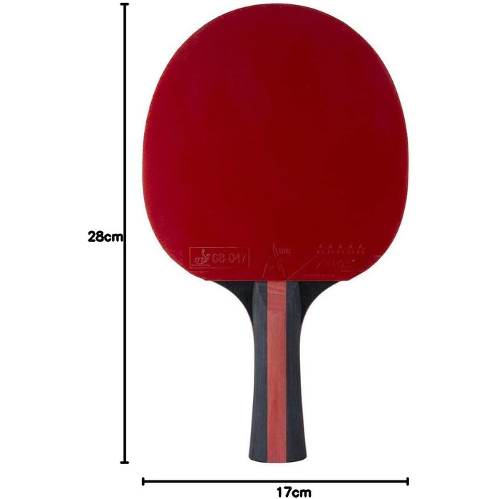 Тенісний настільний ракетковий набір STIGA Prestige 5-Star – професійний, висока швидкість, ITTF-сертифікована гума, 2.0 мм губка, WRB технологія, зручна ручка