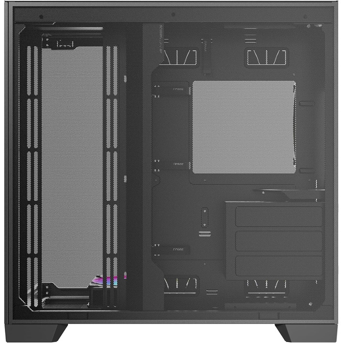 Корпус для ПК GEH Antec C8 Wood Full Tower чорний (ARGB)