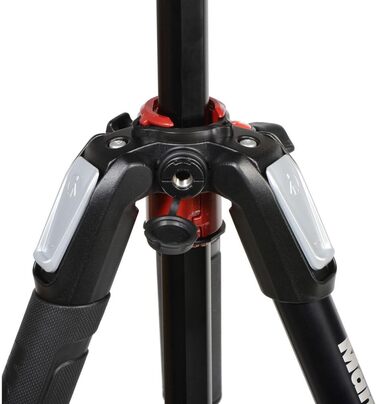 Штатив Manfrotto 055XPRO3 з триноголовою – професійний штатив з алюмінію, 3 секції, для DSLR та аксесуарів