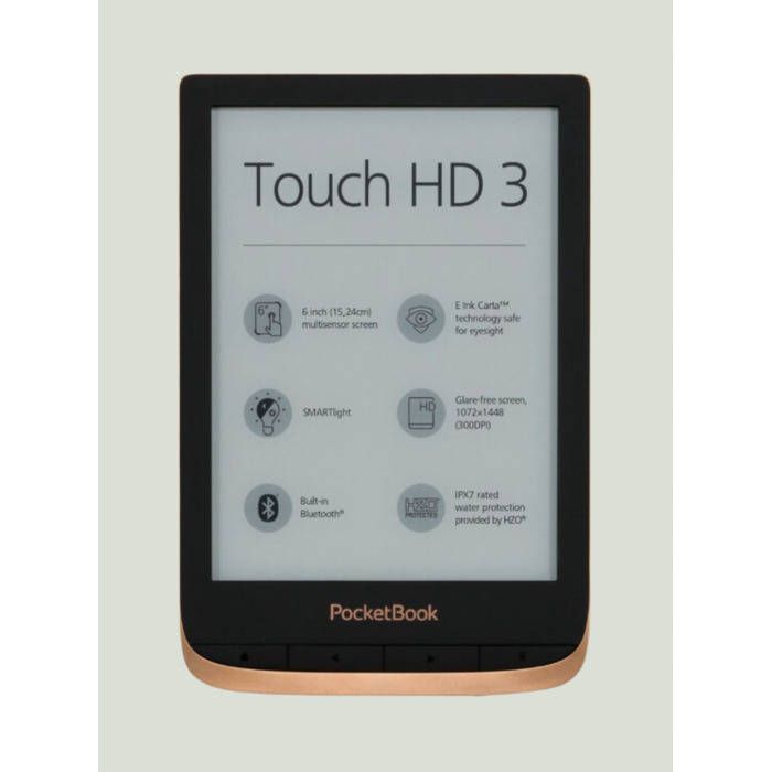 Електронна книга PocketBook Touch HD3 16 ГБ, 6