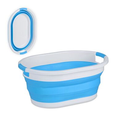 Relaxdays Foldable Laundry Basket, 36 Liters